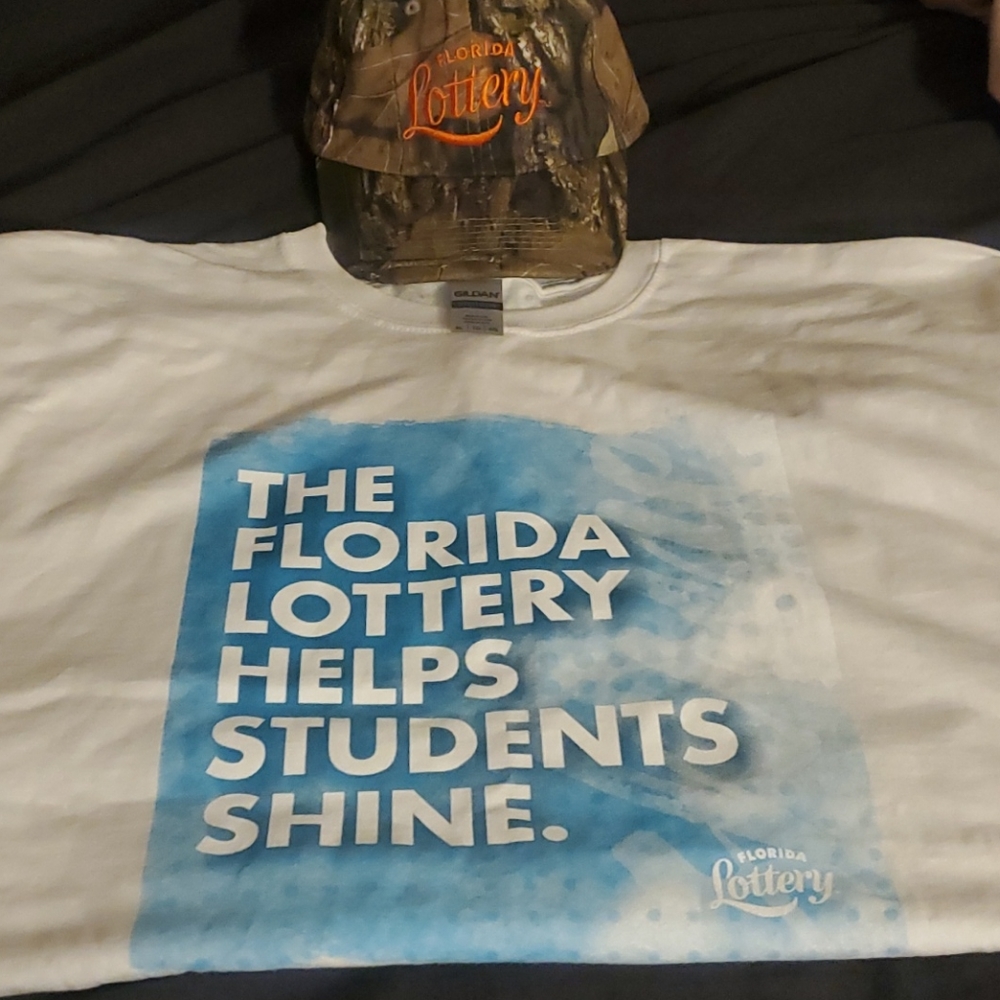 Lottery tee and hat